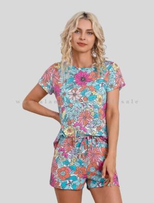 printed sustainable sleepwear wholesale