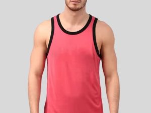 round neck tank top for men manufacturer