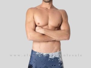 tri color swim short for men wholesaler