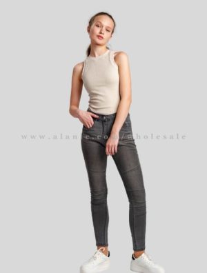 womens fade black slim fit jeans in bulk
