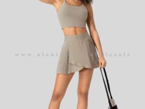womens grey tank top with skirt supplier