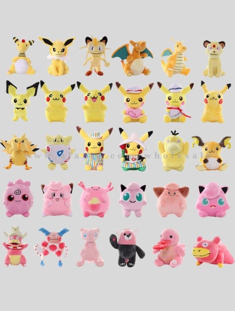 pokemon soft stuffed toys in bulk
