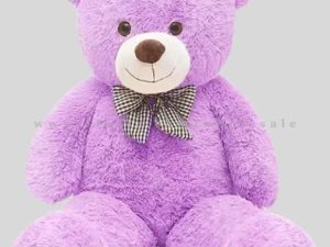 purple teddy bear soft toy in bulk