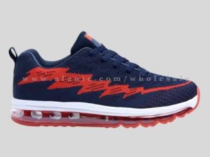dark blue & orange running shoe wholesaler