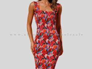 floral printed tank dress manufacturer
