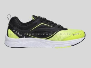 neon green & black running shoe manufacturer