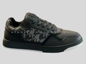 black designer sneakers manufacturer