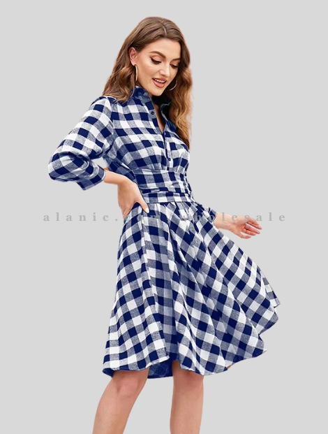 Ladies flannel dress sale