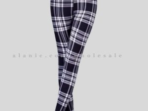navy blue flannel leggings in bulk