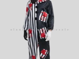wholesale duo tone jocker halloween costume