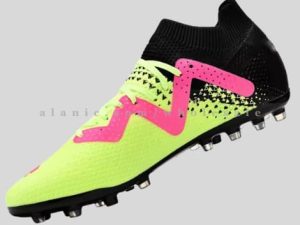 green & black sports shoes with spikes manufacturer
