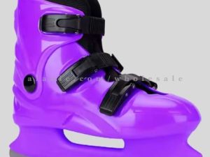 purple ice skating sports shoes vendor