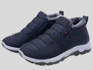 blue comfy walking shoes for winter manufacturer