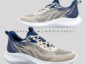 wholesale blue & white dual tone walking shoes