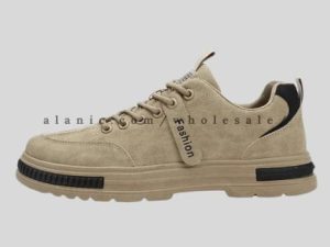 brown velvet fashionable walking shoes in bulk