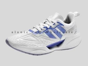white & blue stylish walking shoes manufacturer