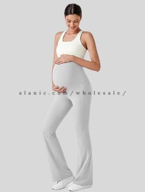 wholesale breathable maternity flare leggings