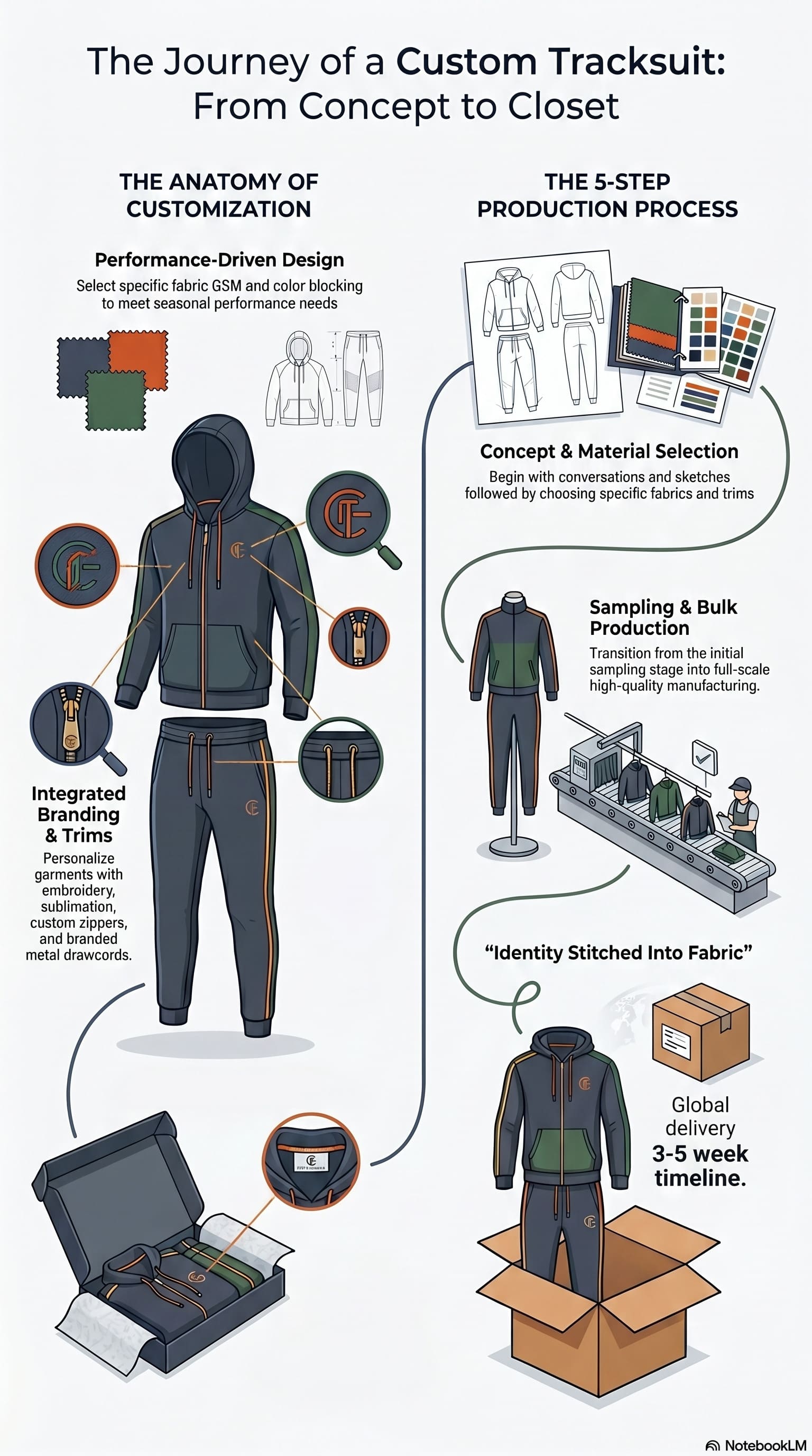 Custom Tracksuit Design Production Journey Custom Tracksuit Design Production Journey