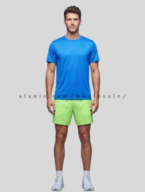 mens sweat absorbing t shirt and gym shorts supplier