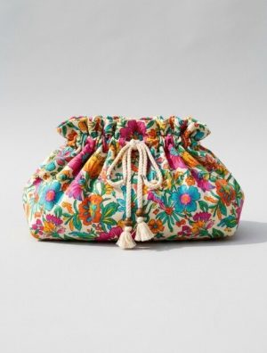 wholesale printed soft pouch clutch purses