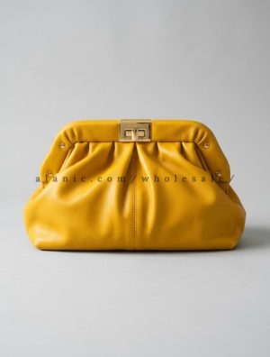 wholesale soft faux leather oversized clutch