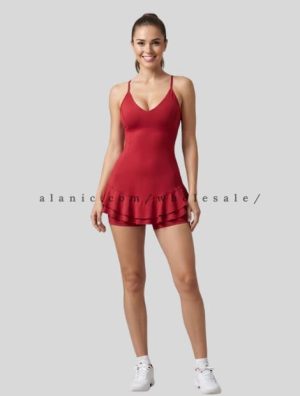 spaghetti strap one-piece pickleball dress manufacturer